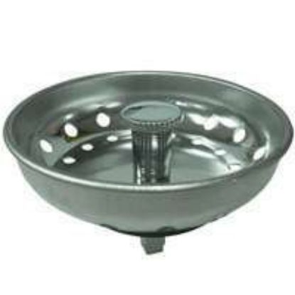 Picture of Kitchen-Sink Strainer Basket Stainless-steel Peg-style 3.2"