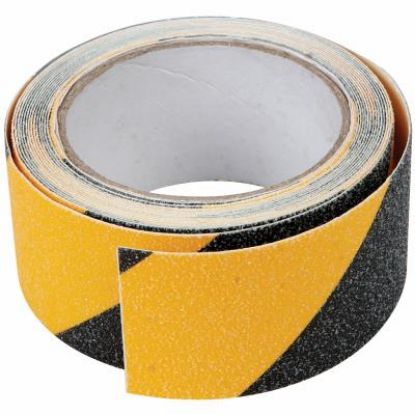 Picture of Anti-slip Tape Textured Hi-viz Black And Yellow 2" X 16'