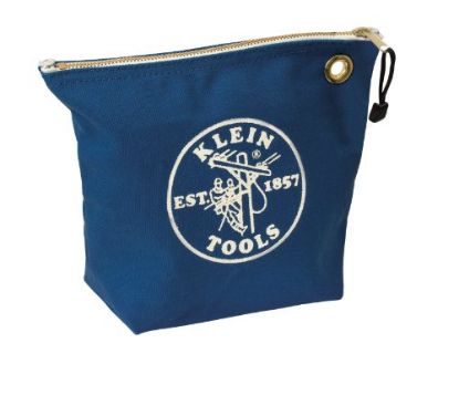 Picture of Consumable Zipper Bag Blue Canvas