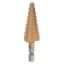Picture of Step-drill Titanium-coated 1/4"-shank 9-steps 1/4"-3/4"