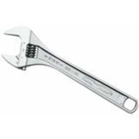 Picture of Adjustable-wrench Cr-va-steel Wide-jaw 6"