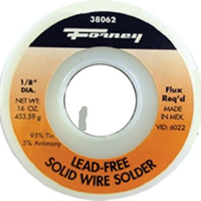 Picture of Solder Wire 95/5 Tin/antimony