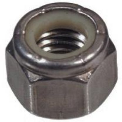 Picture of Hex Lock-nut Nylon-insert