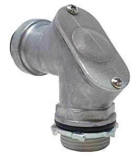 Picture of Emt Pulling-elbow 90° Box-connector Metal Push-on 3/4"