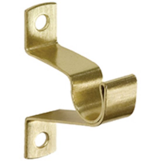 Picture of Decorative Cafe Rod Bracket Brass