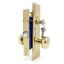 Picture of Mortise-lockset Vestibule Entry Bolt-through Knob Brass-finish Us3 2-1/2"-backset
