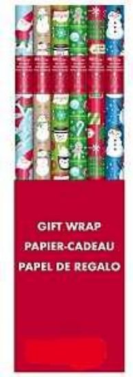 Picture of Gift-wrap Christmas Assorted Whimsical Rolls 28' X 30'