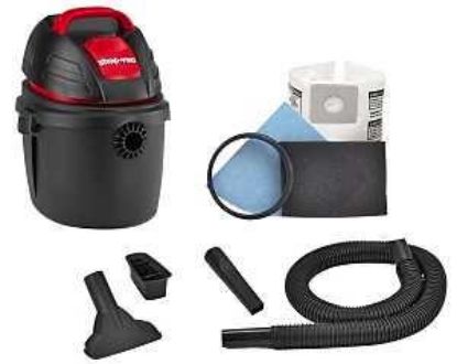 Picture of Vacuum-Cleaner Wet-&-Dry 2.5-php 2.5-gal Black