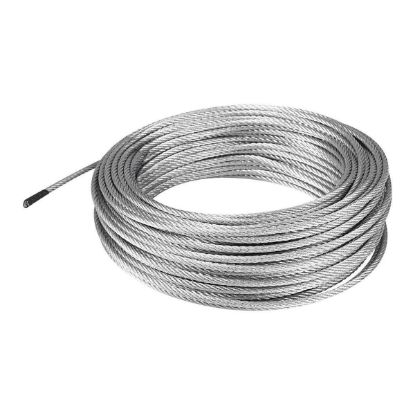 Picture of Wire-rope Braided 7 X 7 Steel Galvanized 100' X 1/8"
