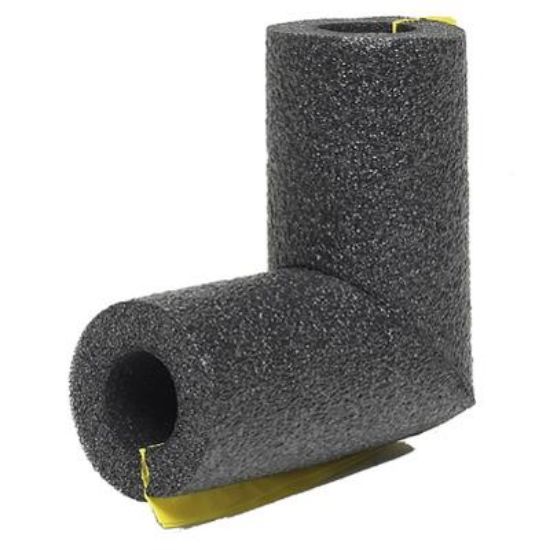 Picture of Pipe-Insulation Fitting Elbow Closed-cell Foam 1/2"-wall X 1"-copper