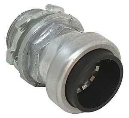 Picture of Emt Box-connector Metal Push-on 1/2"