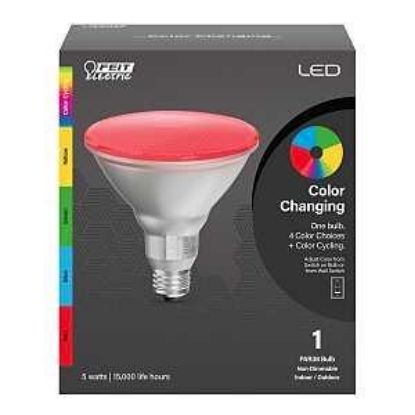 Picture of Light-bulb Par-38 Color-changing Blue Green Red Yellow