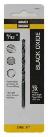 Picture of Drill-Bit 5/32 X 3-1/8 Black-Oxide-Finish