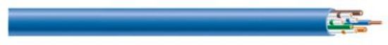 Picture of Network-Cable Cat6 Bare-copper-wire 23-gauge 4-pair Cmr