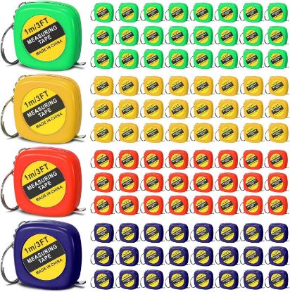 Picture of Measuring-tape Key-ring 3-feet 1-meter Plastic