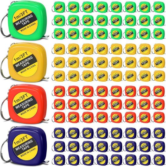 Picture of Measuring-tape Key-ring 3-feet 1-meter Plastic