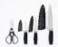 Picture of 4pc Knife Set Black