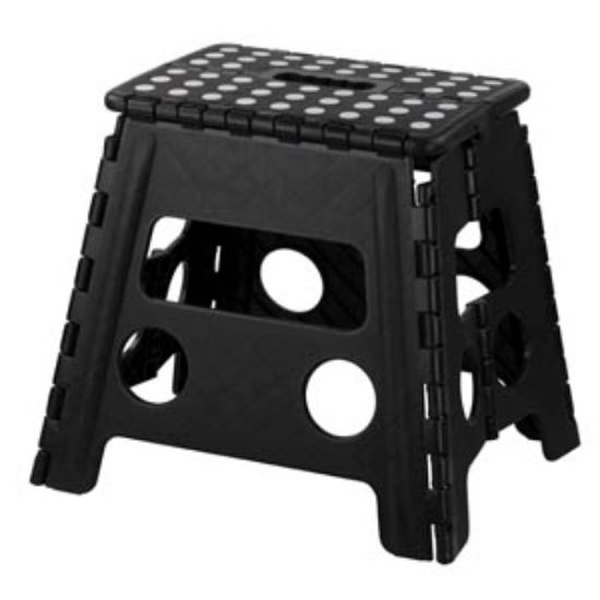 Picture of FOLDING STOOL BASICS LARGE BLA