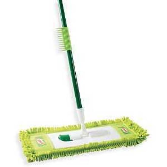Picture of Dust-mop Swivel-head Microfiber 18-3/4" 58-1/4" Handle