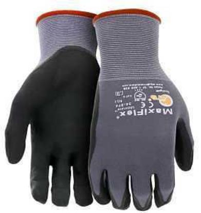 Picture of Knit-gloves Nitrile-dipped Touch-screen-compatible Large