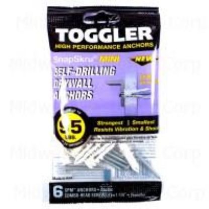 Picture of Mini Self-drilling Drywall-anchor With Screw #6 X 1-1/4"