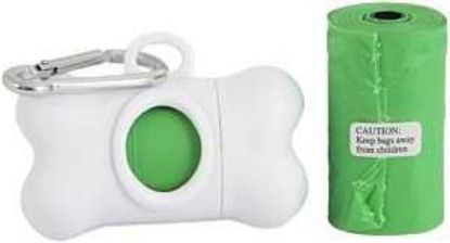 Picture of Pet Waste-bags Biodegradeable With Bone-shaped Dispenser