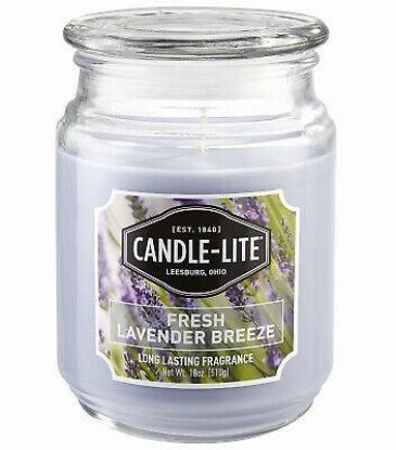Picture of Jar-Candle Fresh Lavender Breeze Jar Candles, 18 Oz