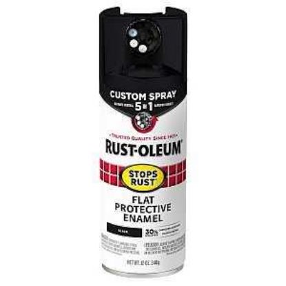 Picture of Spray-paint Enamel Flat Black