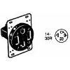 Picture of Outlet Flush-mount 30a 125/250v 3-pole 4-wire Grounding