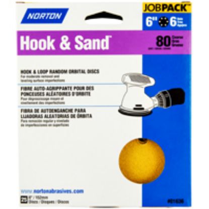 Picture of Hook-&-Loop Hook and Sanding Disc80 Grit Coarse-Grade Ceramic