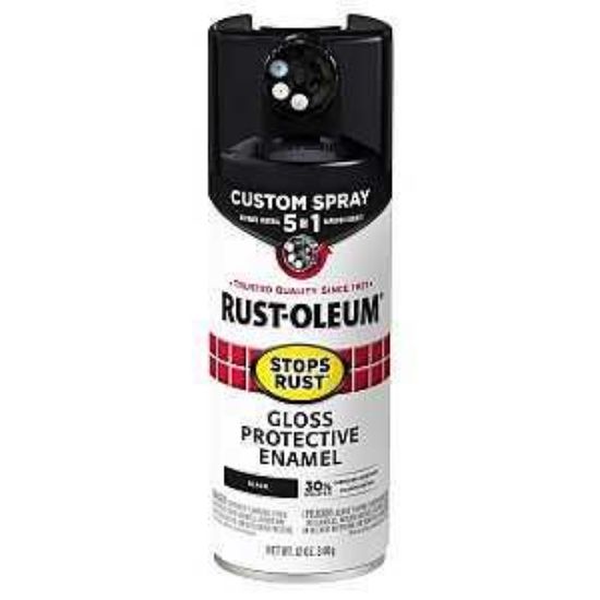 Picture of Spray-paint Enamel Gloss Black