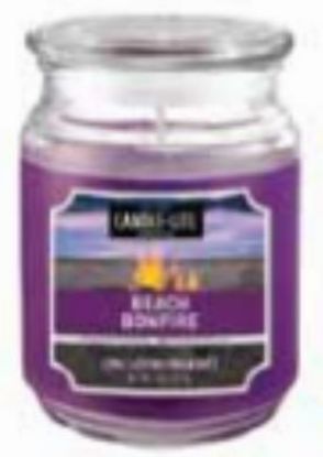 Picture of Jar-Candle Scented-Candle Jar, Beach Bonfire Scent, 18 Oz.