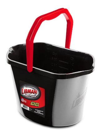 Picture of Utility-bucket Oval-shape Black