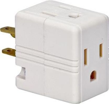 Picture of White 3-Way ADAPTER