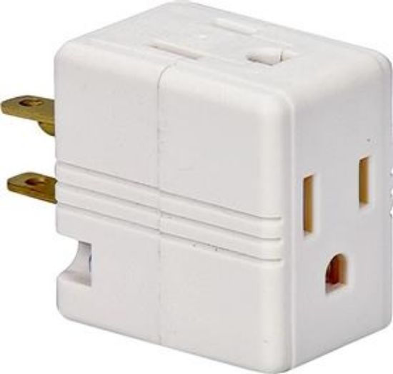 Picture of White 3-Way ADAPTER