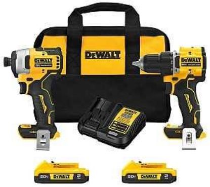 Picture of Combo Kit, Drill-&-impact-driver, Brushless-motor, Battery Included, 2ah.