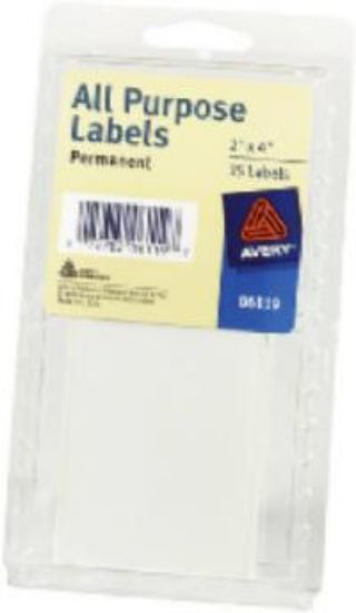 Picture of Labels Self-adhesive White 1-1/2" X 2-3/4"