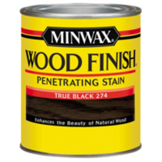 Picture of Stain Semi-transparent Wood-finish True-black