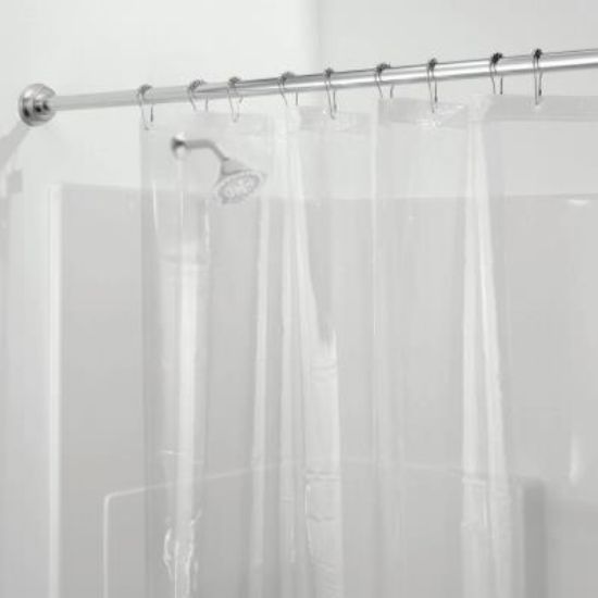 Picture of Shower-Curtain Liner Polyethylene-vinyl-acetate Heavy Weight Clear 70" X 72"