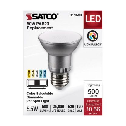 Picture of Light-bulb Par20 Color-selectable 2700/300/3500/4000/5000