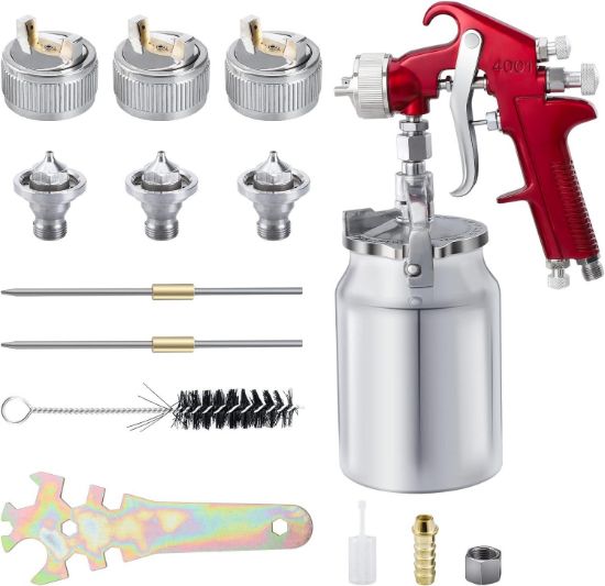 Picture of Paint-sprayer Hvlp Suction 1000-cc Cup With-nozzles