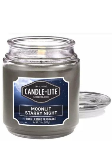 Picture of Jar-Candle Moonlit Starry Night Large Scented-Candle 18oz