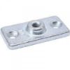 Picture of Ceiling-Flange Galvanized-Steel 3/8-16 3-Hole