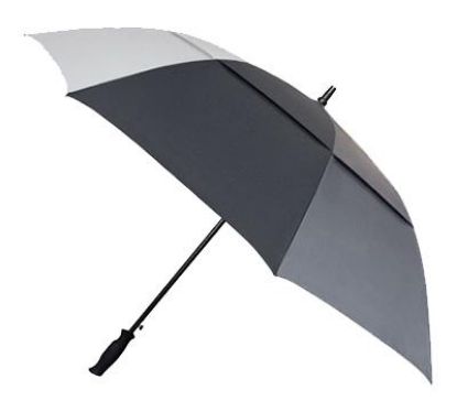 Picture of Umbrella Golf Straight-stick Double-canopy Assorted-colors 60"