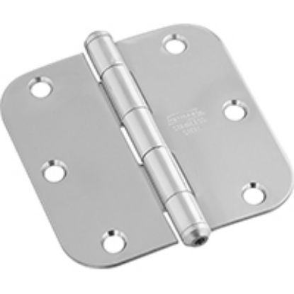 Picture of Door-hinge Stainless-steel Zinc 5/8"-radius 3-1/2"