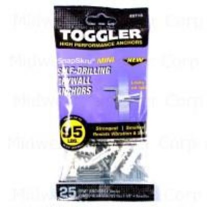 Picture of Mini Self-drilling Drywall-anchor With Screw #6 X 1-1/4"