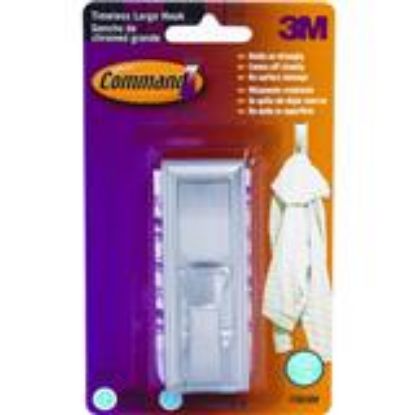 Picture of Adhesive-Mount Brushed-Nickel Hook