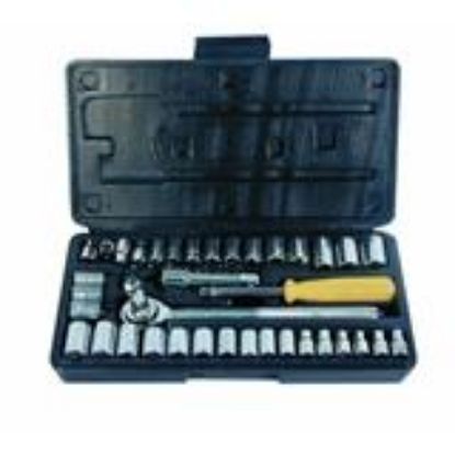 Picture of 40 Piece Socket-wrench-set 1/4" & 3/8" Drive