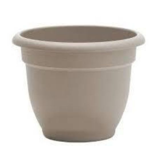 Picture of Planter Self-watering Plastic Pebble-stone 12"