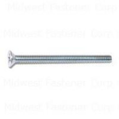 Picture of Machine-Screw With-Nuts Zinc-Plated #10-24 x 2-1/2"
